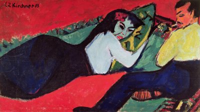 Liegende Frau von Ernst Ludwig Kirchner